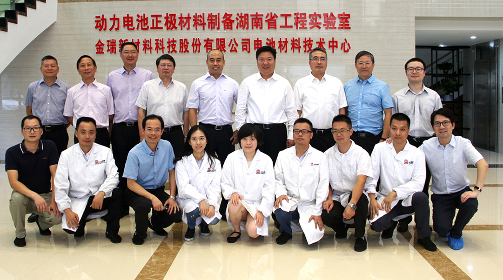 国文清视察湖南长远锂科有限公司
