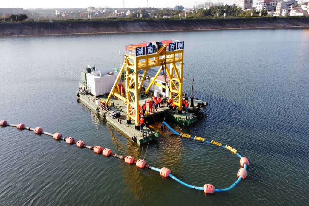 长沙矿冶院这项技术破解江河湖库深水治理世界难题